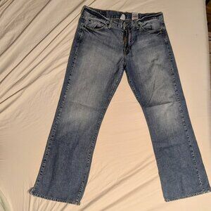 Vintage Lucky Brand Dungarees Mens Jeans 34 American Classic USA Made